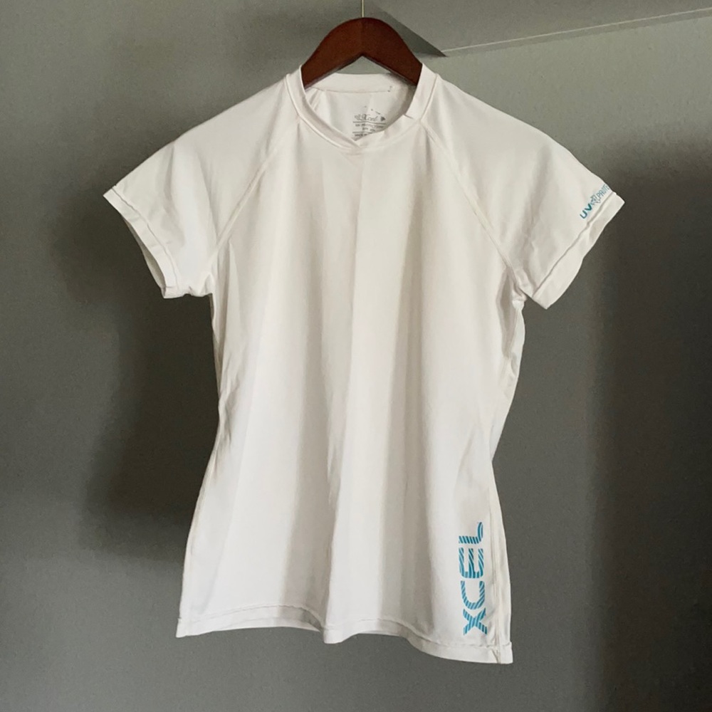 Xcel Swim / Surf Shirt, UPF 30+, white, small